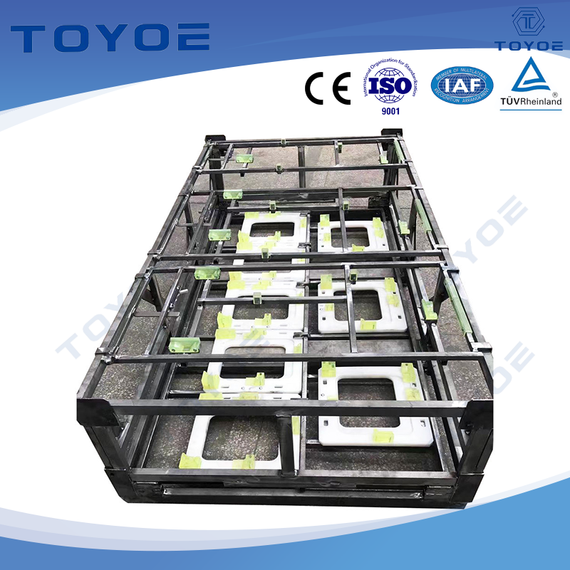Os racks de metal modulares versáteis se encaixam em diversos produtos industriais.