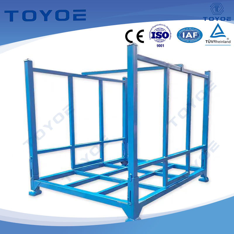 Rack de pneus de aço compacto com materiais compatíveis com a UE.