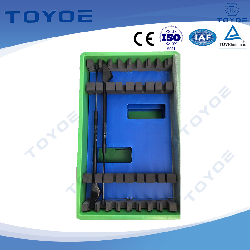 Caixa de ferramentas dobrável HDPE azul