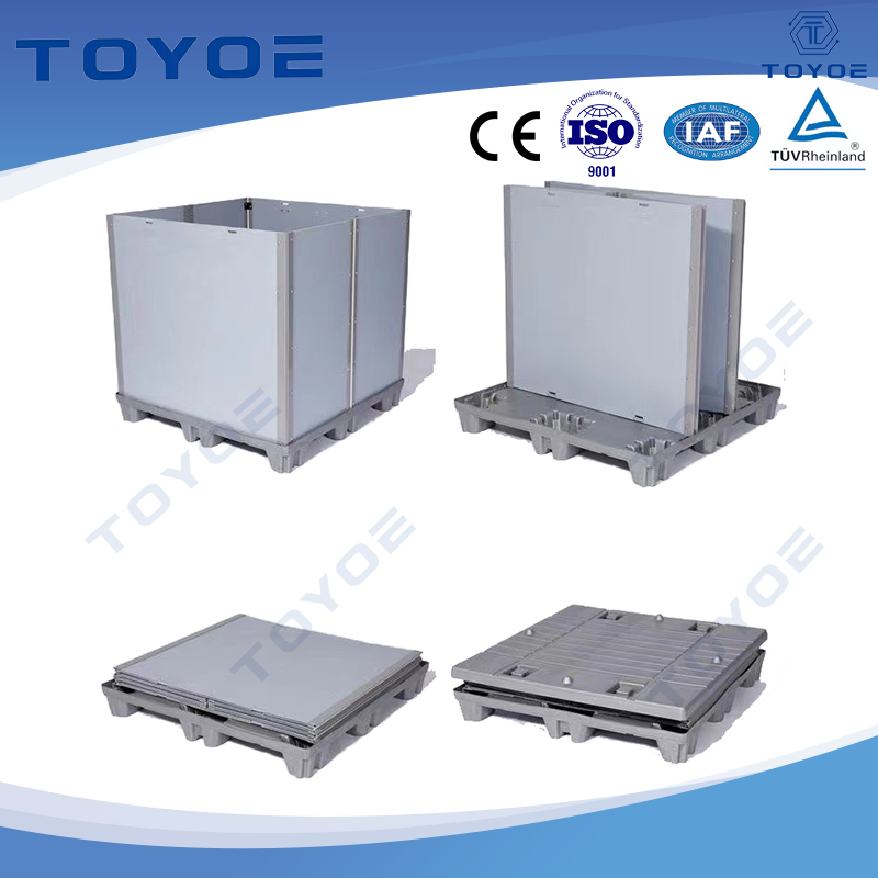 As caixas de transporte de peças automotivas da Denso protegem as peças em trânsito.