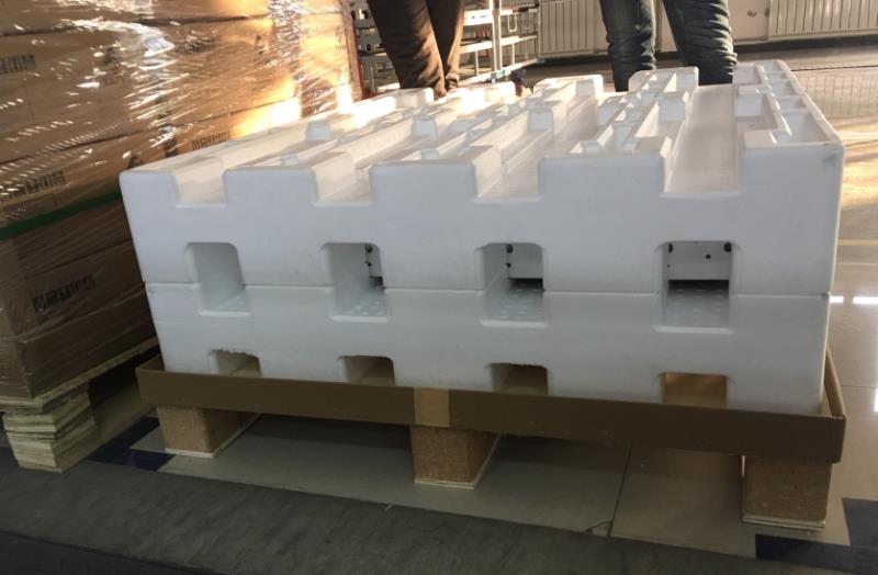 embalagem protetora de espuma