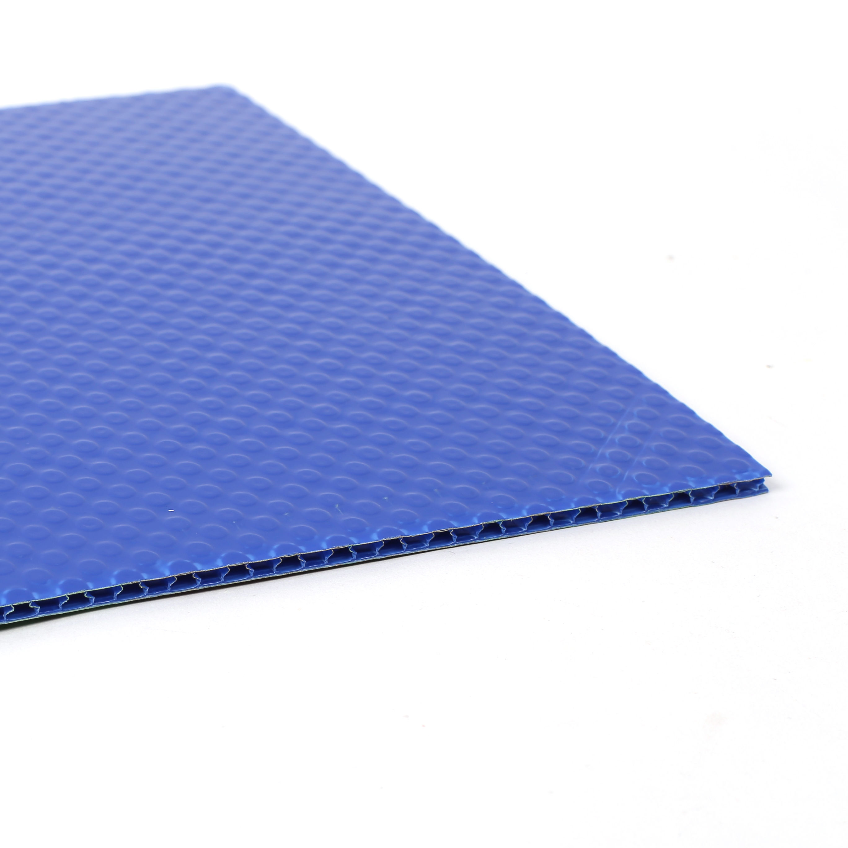 Painel de favo de mel azul