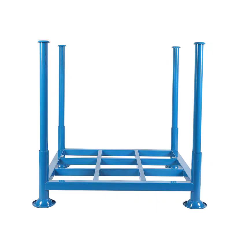 Os racks de logística personalizados para peças automáticas garantem transporte seguro.