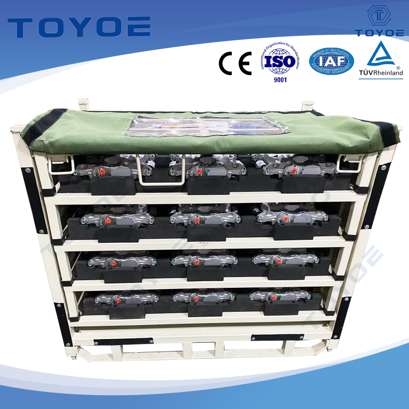 Os racks galvanizados certificados por CE com partições de pano de grade garantem a proteção do produto.