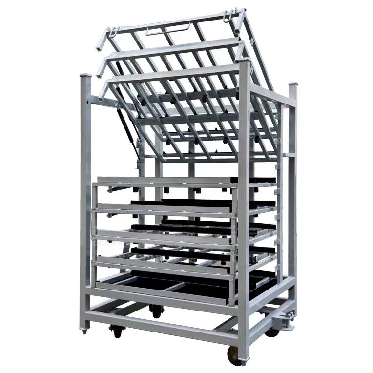 Rack de armazenamento de amortecedor de autom&oacute;vel