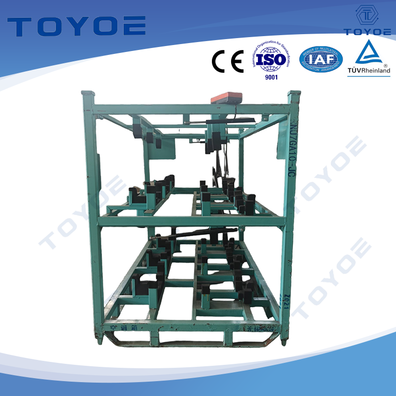 Racks de metal revestidos com eco para armazenamento de porta de carro de primeira linha.