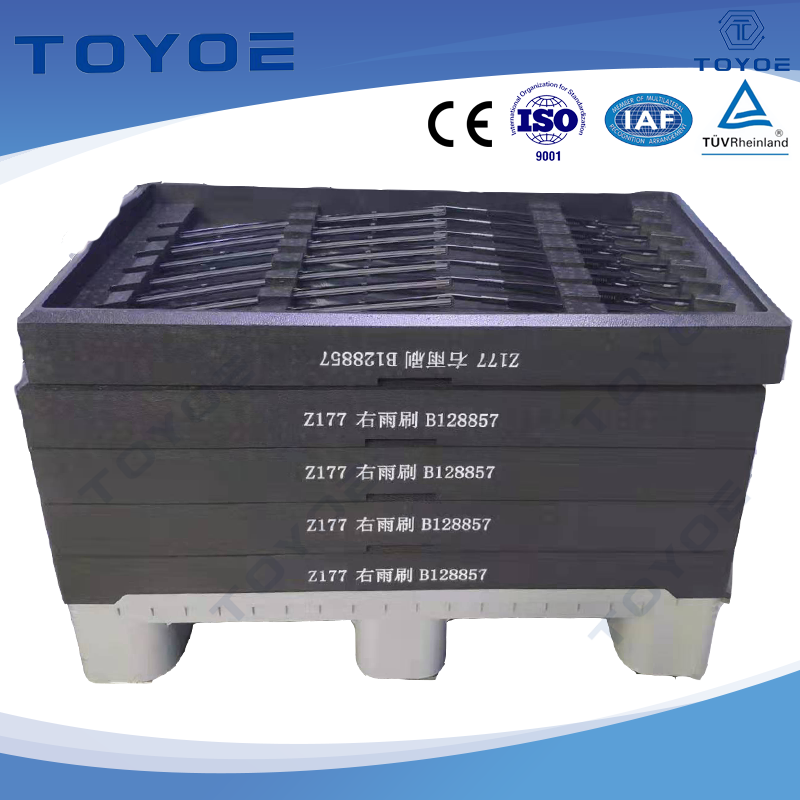 Os divisores em camadas da HDPE Box protegem as peças do impacto.
