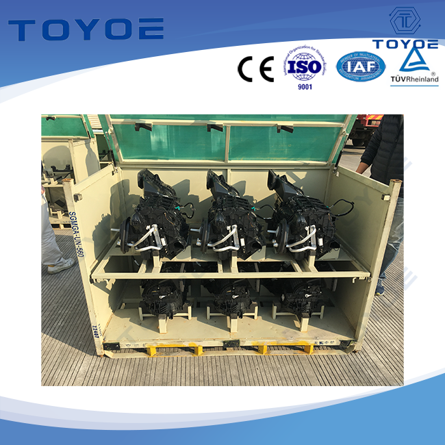 Os racks de metal protegem as peças, as perdas de corte e a logística de velocidade.