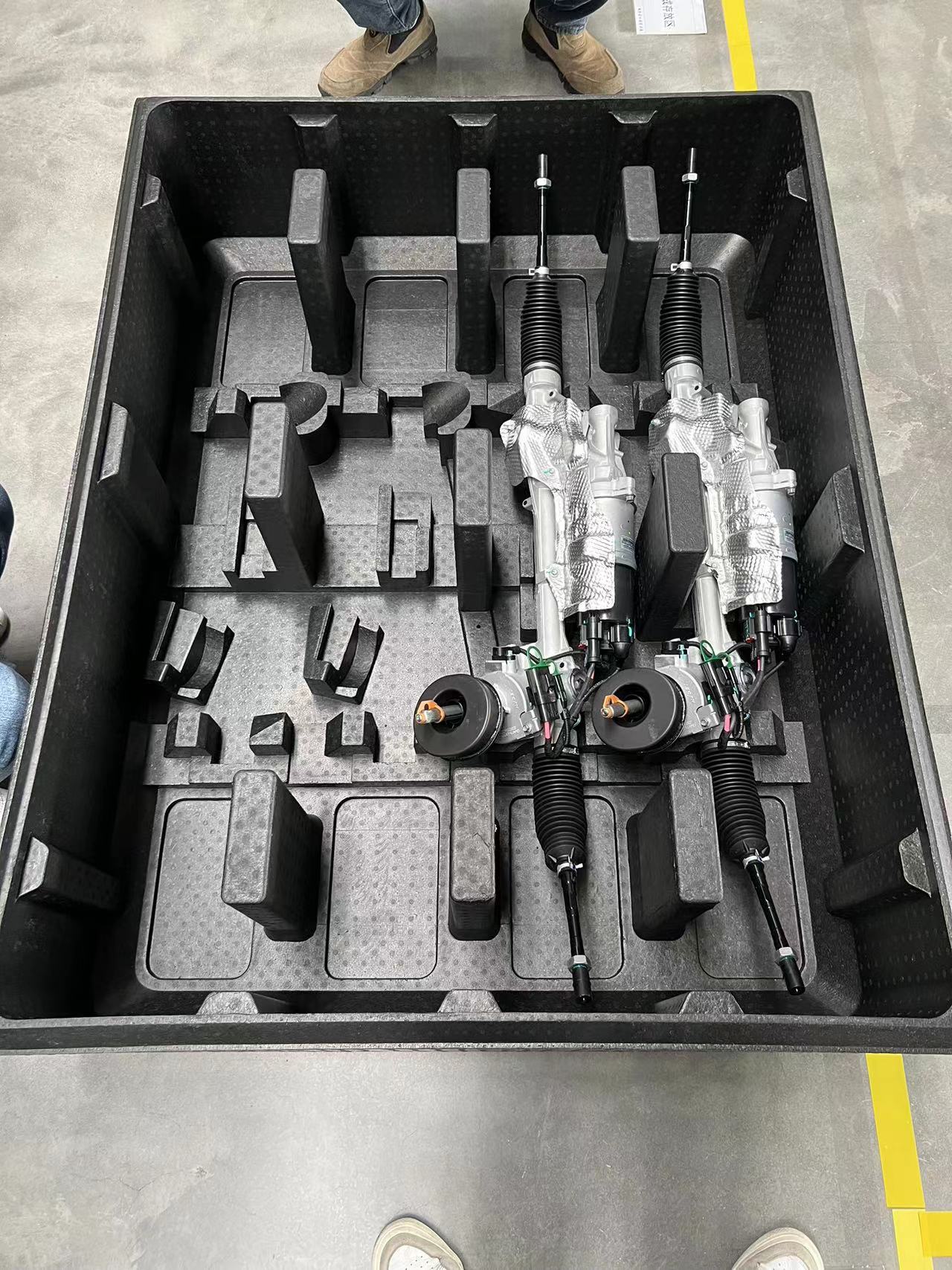 Embalagem EPP para amortecedores automotivos