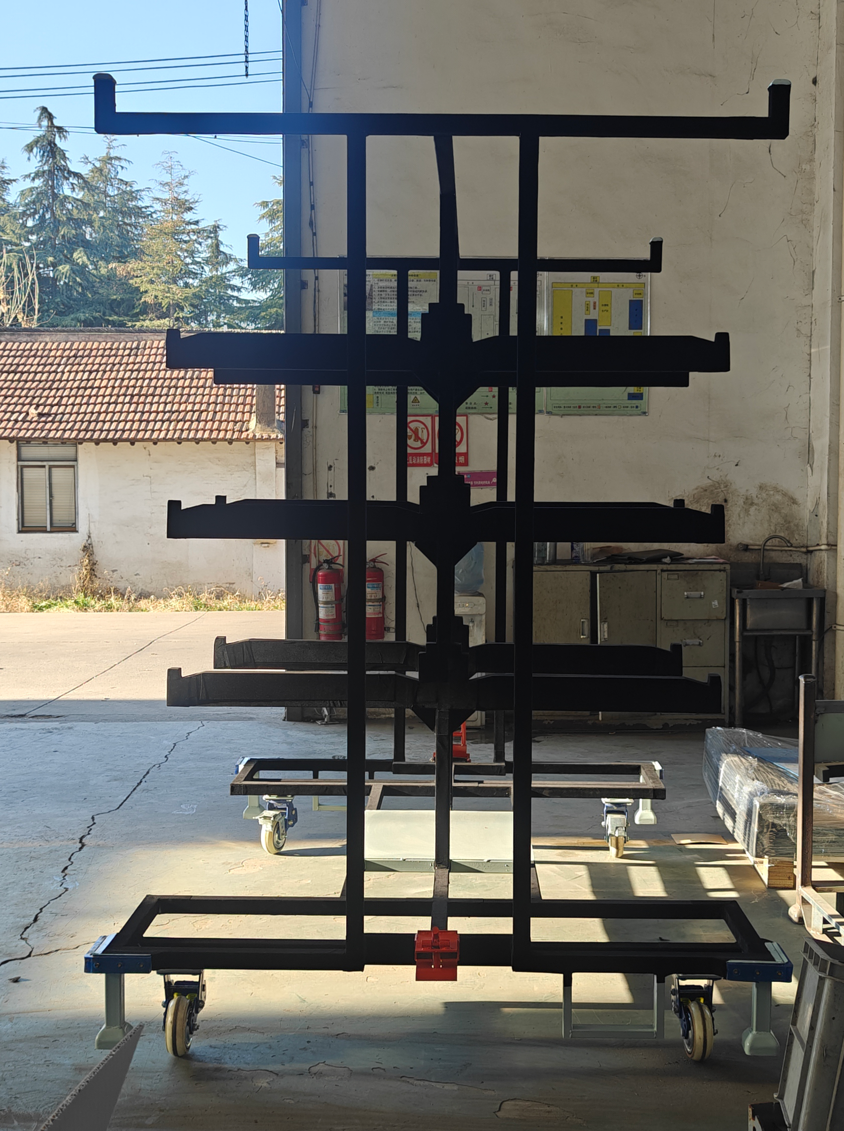 Os paletes de metal galvanizado são ideais para a rotatividade de OEM automotiva.