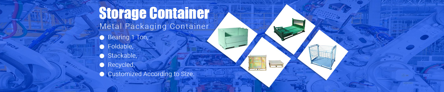 Recipientes met&aacute;licos para embalagens log&iacute;sticas