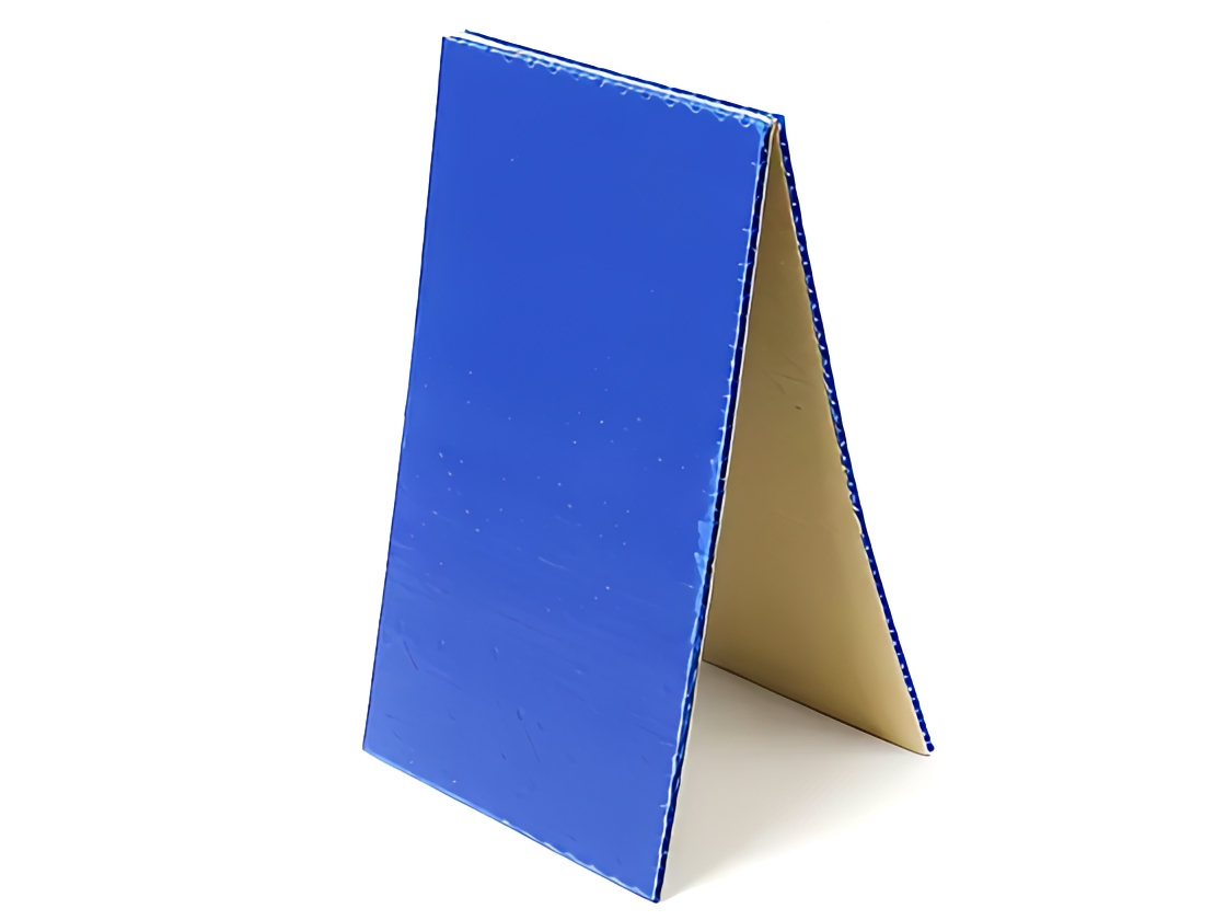 Placa oca de flanela adesiva unilateral